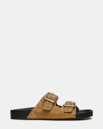 Abott Taupe Wildleder