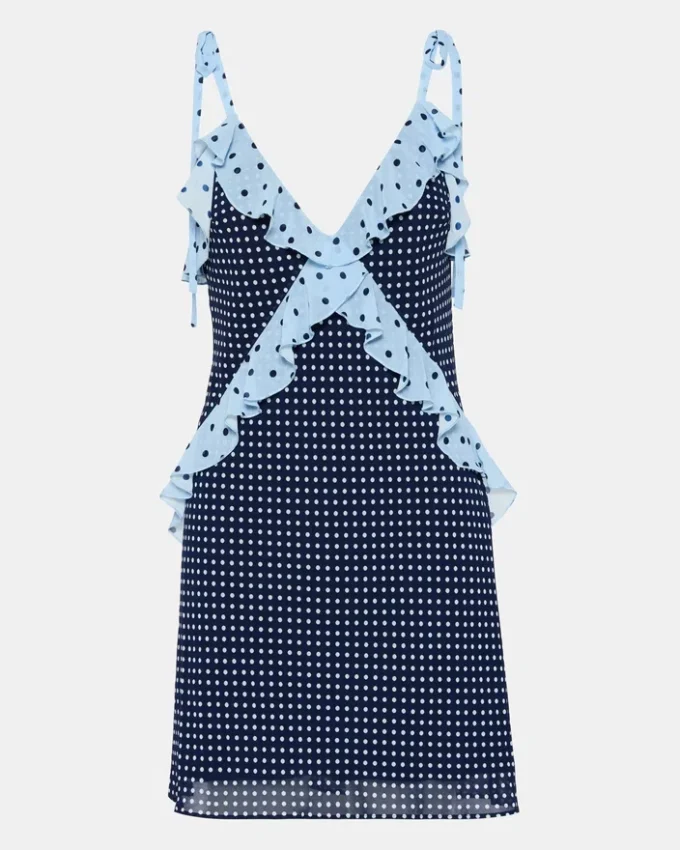 Adalina Minikleid Vintage Navy