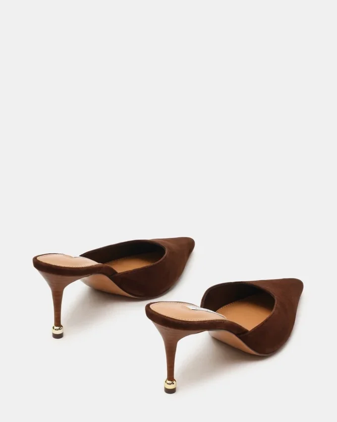 Adeline aus braunem Wildleder