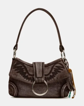 Albany-Tasche aus hellbraunem Denim