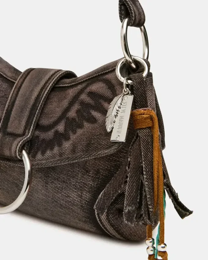 Albany-Tasche aus hellbraunem Denim