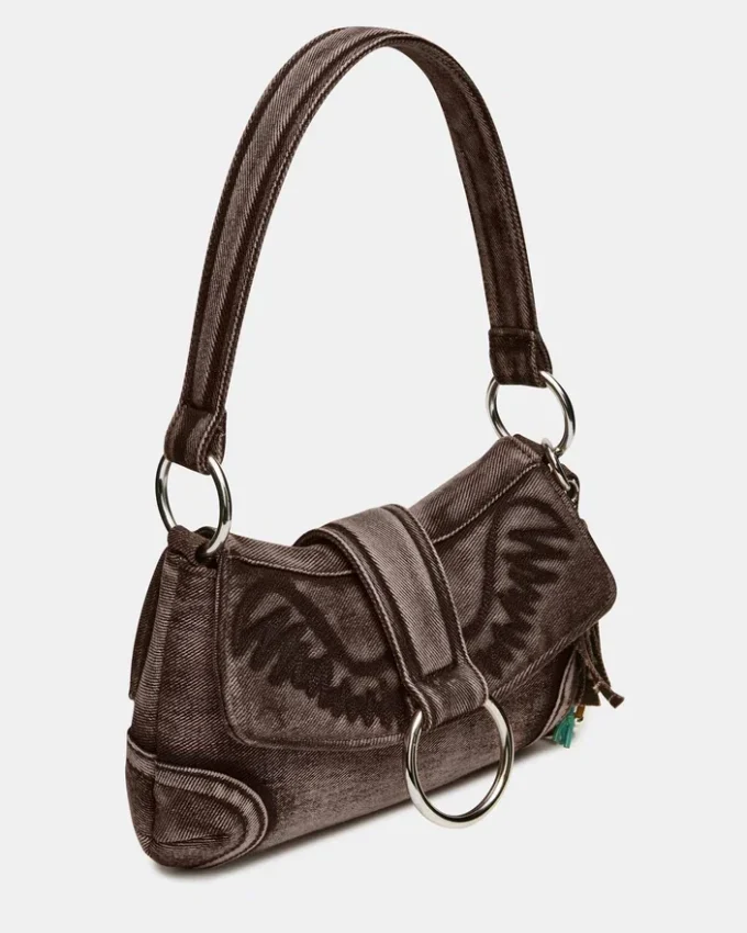 Albany-Tasche aus hellbraunem Denim