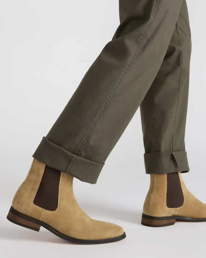 Aldair Taupe Wildleder