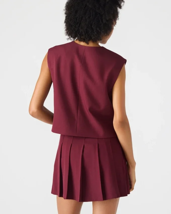 Alessa-Oberteil in Weinrot