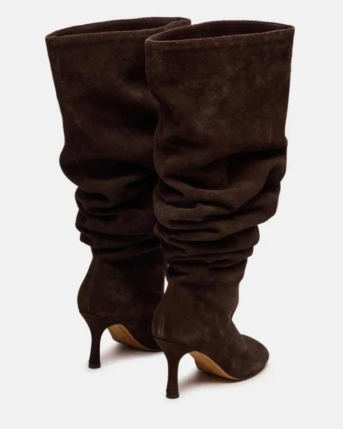 Allison aus braunem Wildleder