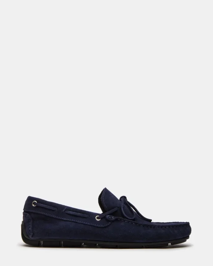 Amalfi Navy Suede