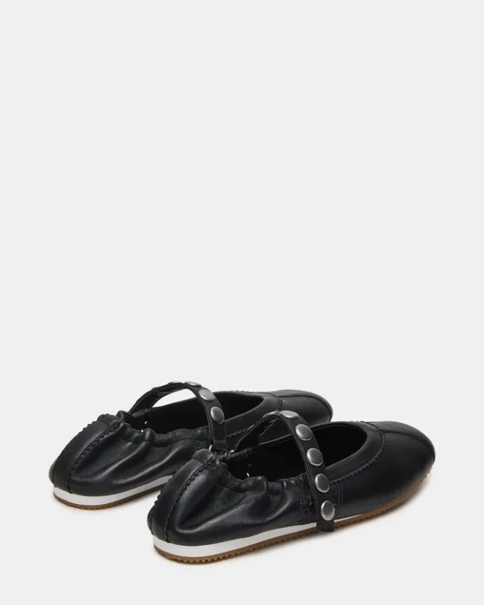 Anaya Schwarze Leder-Nieten Anaya Schwarze Leder-Nieten