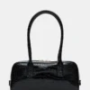 Anise Tasche Black Crocodile