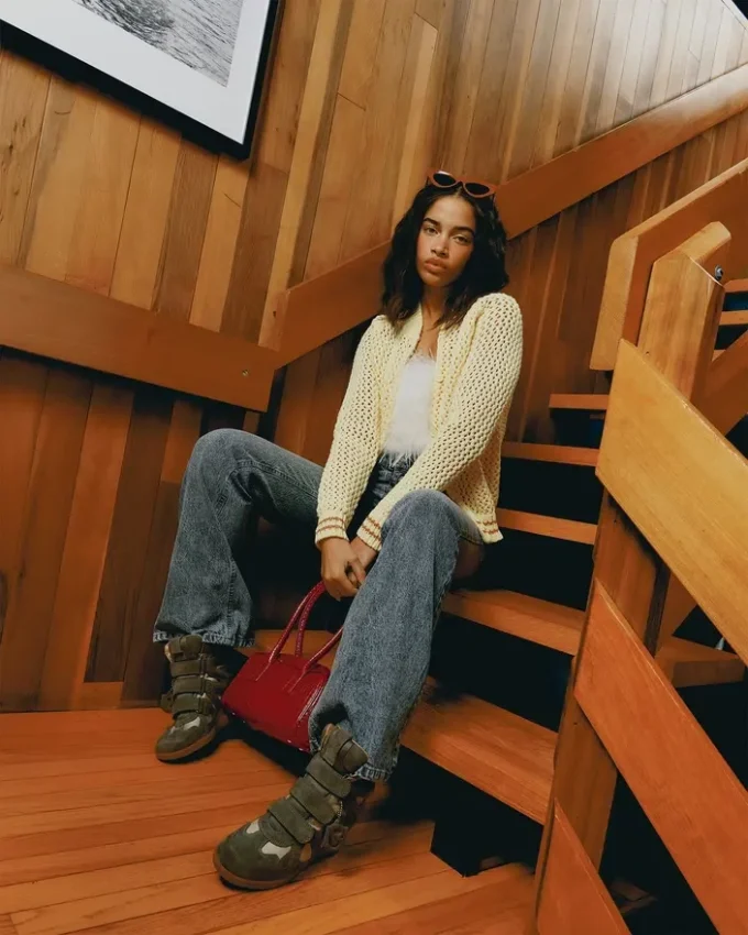 Anise Tasche Rot Krokodil Anise Tasche Rot Krokodil