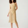 Anisha-Kleid Gold