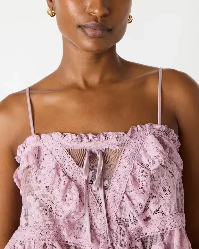 Arietty-Oberteil Mauve Shadows