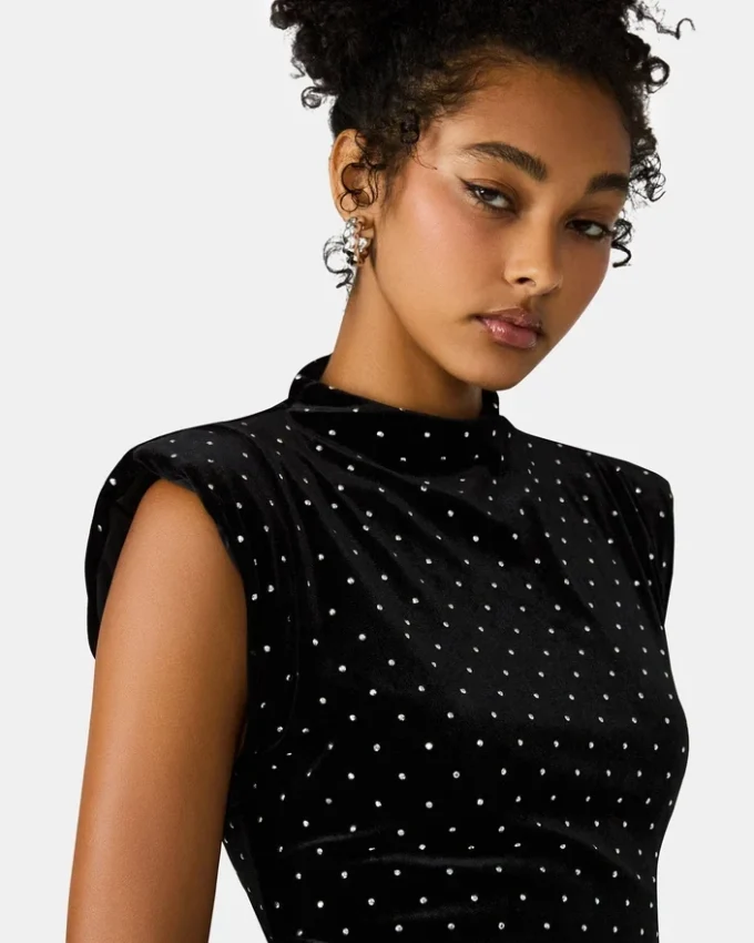 Astoria-Kleid Schwarz