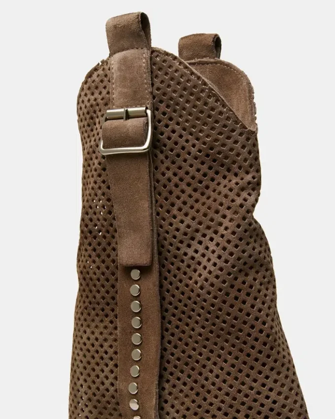 Aubrielle Taupe Wildleder