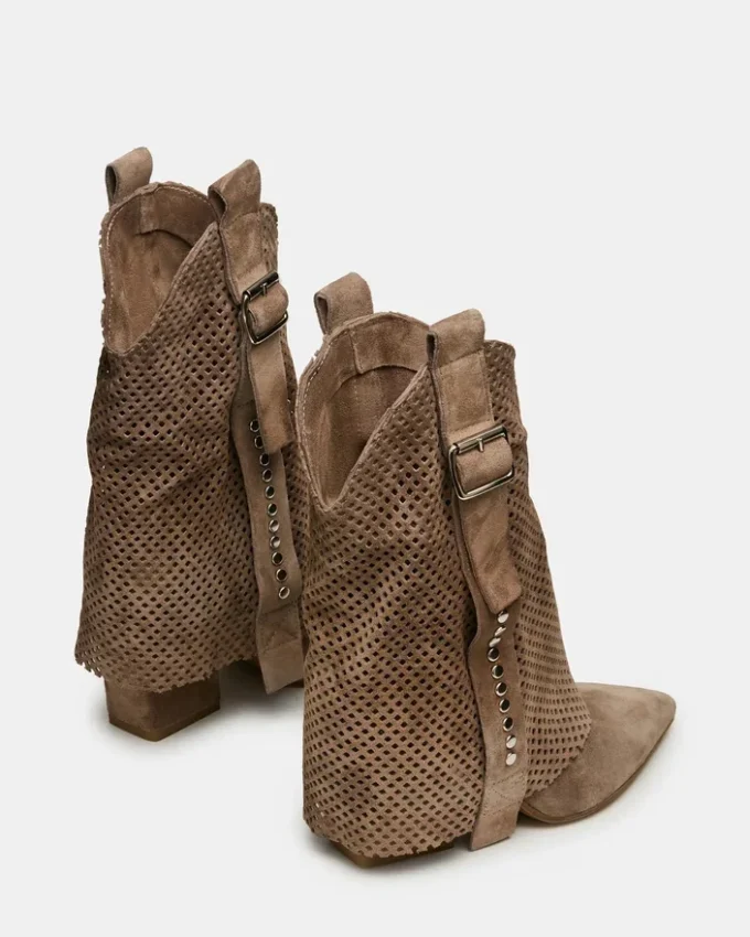 Aubrielle Taupe Wildleder