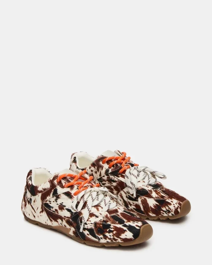 Aziel Braun mit Kuhfellmuster Aziel Braun mit Kuhfellmuster