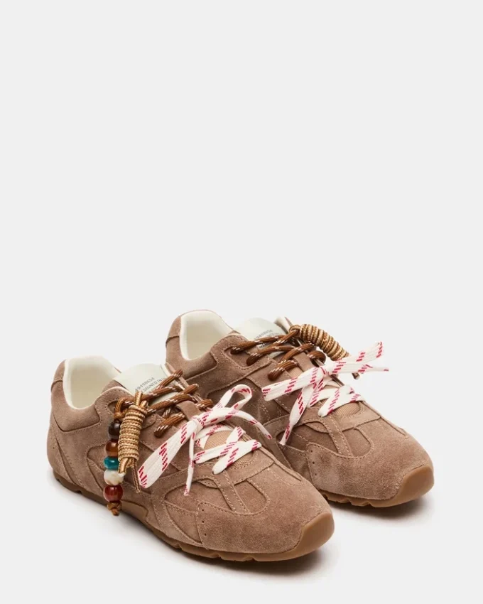 Aziel Charm Taupe Wildleder