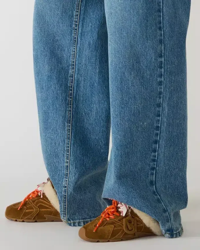 Aziel Mule Chestnut Suede