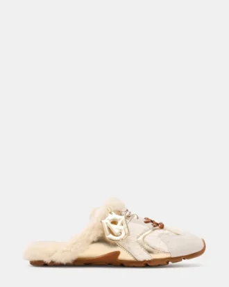 Aziel Pantolette aus Kunstfell