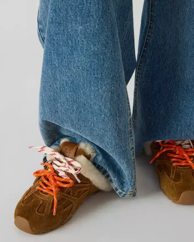 Aziel Pantolette aus Kunstfell