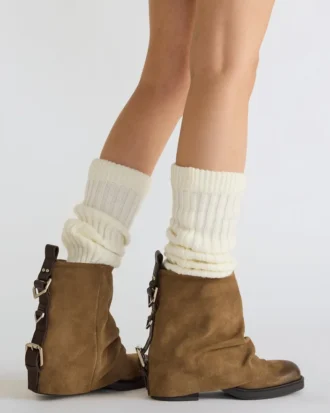 Benji Taupe Wildleder