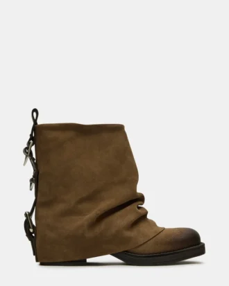 Benji Taupe Wildleder