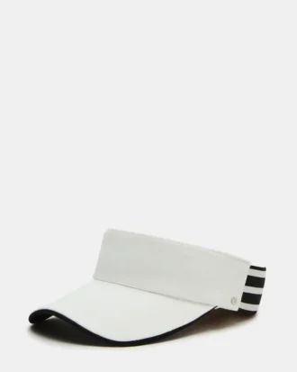 Bestickte Schirmmütze, weiß