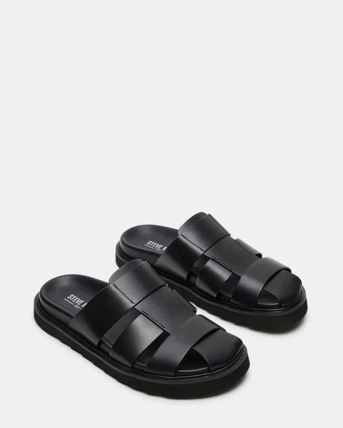 Blazet Schwarzes Leder