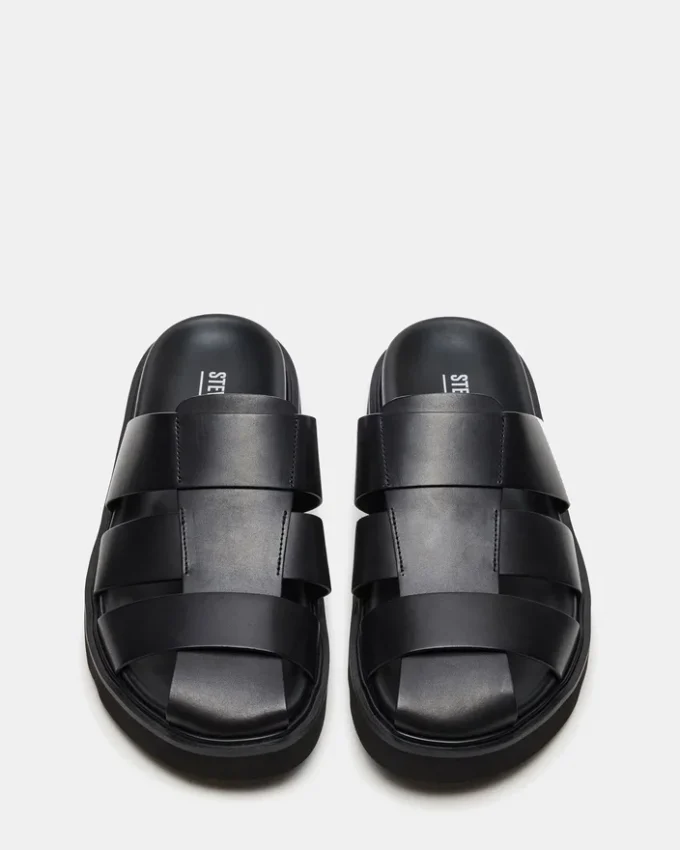 Blazet Schwarzes Leder