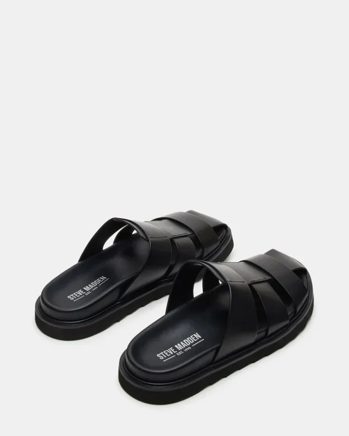 Blazet Schwarzes Leder