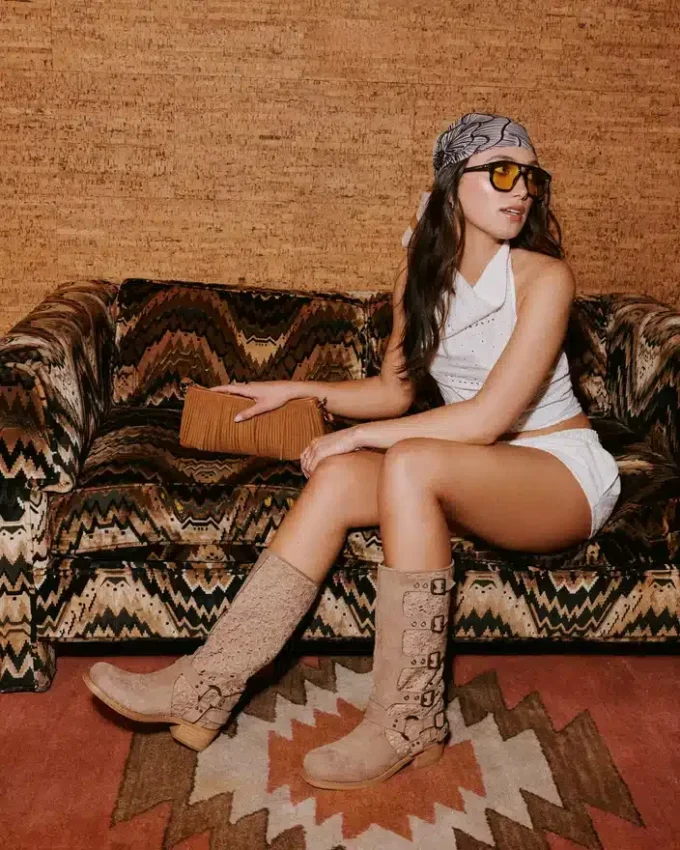 Boheme-Tasche in Tabak Boheme-Tasche in Tabak