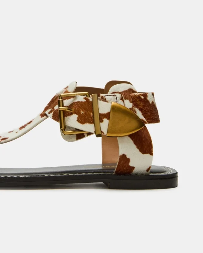 Brazinn Braun mit Kuhfellmuster Brazinn Braun mit Kuhfellmuster