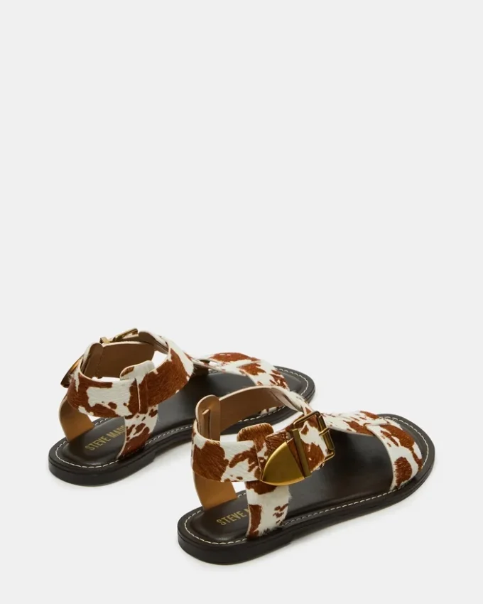 Brazinn Braun mit Kuhfellmuster Brazinn Braun mit Kuhfellmuster