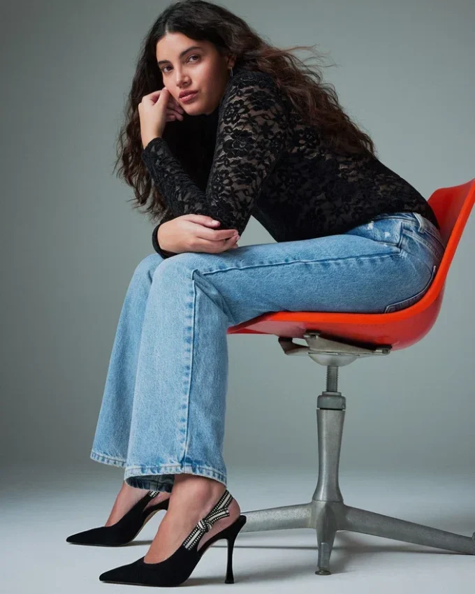 Bri Schwarzes Wildleder