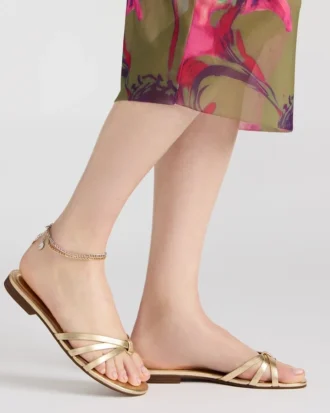 Calissi Champagnerfarbenes Leder