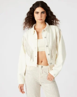 Canyon Jeansjacke Creme