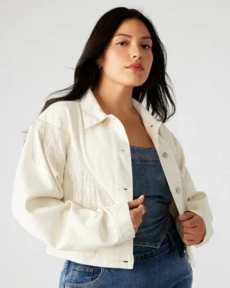 Canyon Jeansjacke Creme
