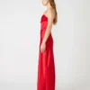 Carmela-Kleid Rot
