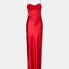 Carmela-Kleid Rot