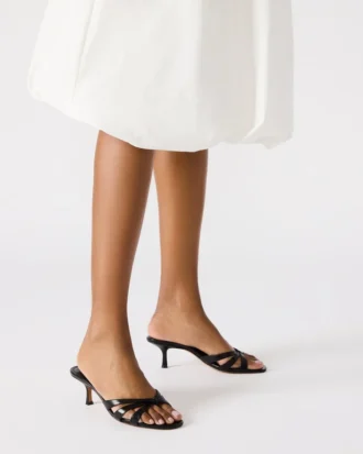 Cary Schwarzes Leder