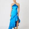 Caspia-Kleid Blau