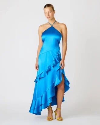 Caspia-Kleid Blau