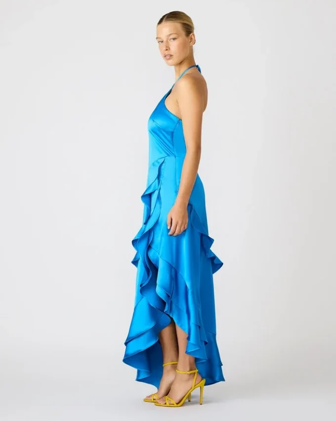 Caspia-Kleid Blau