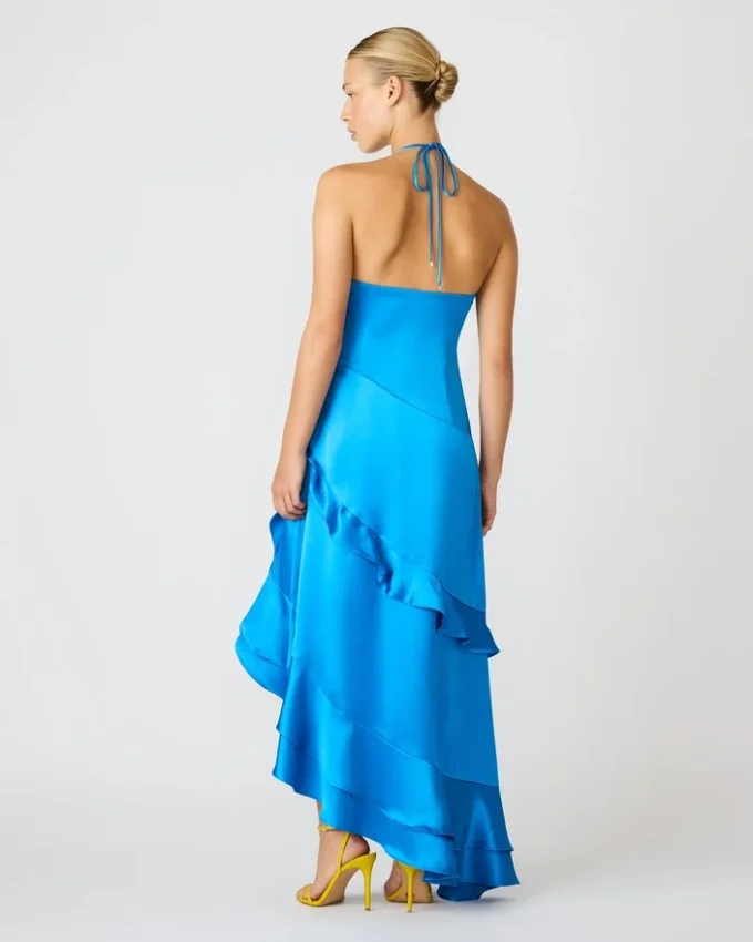 Caspia-Kleid Blau