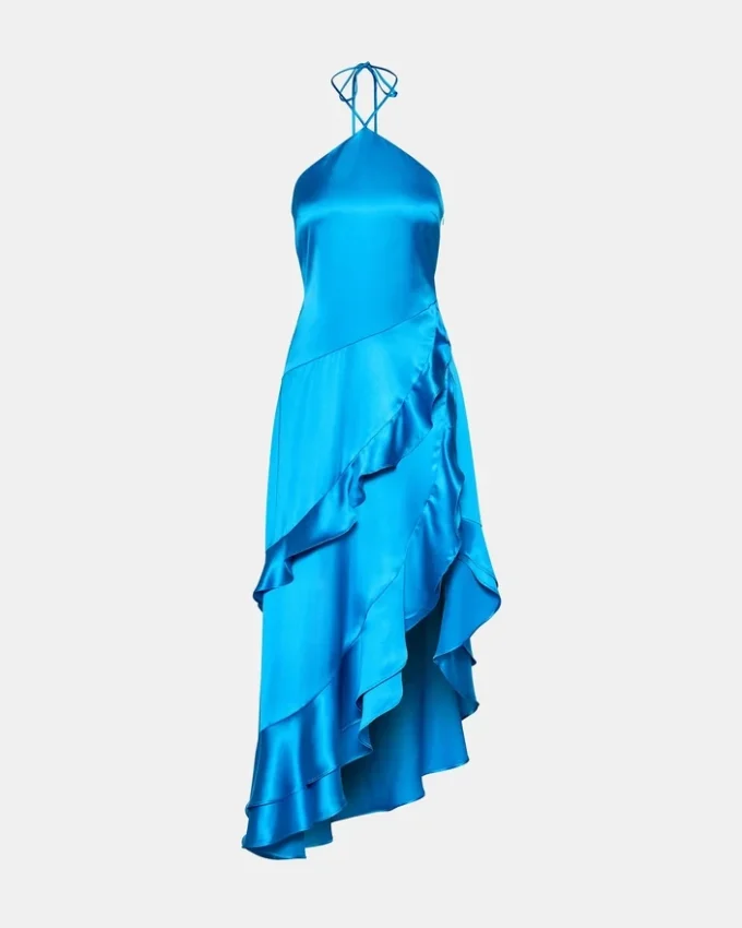 Caspia-Kleid Blau