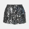 Celestine Shorts Silber