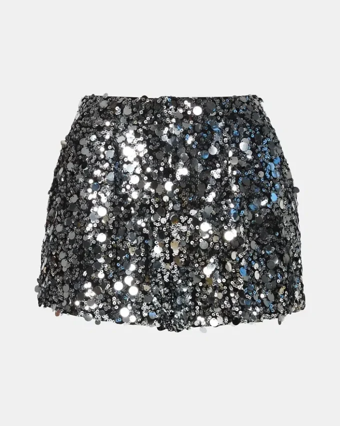 Celestine Shorts Silber
