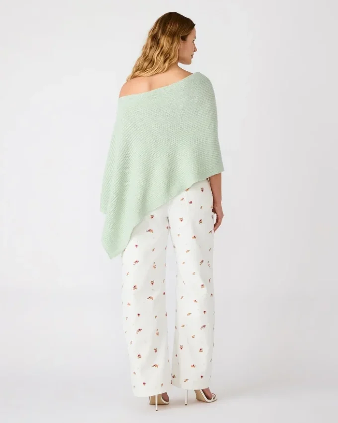 Channing Poncho Bay Green