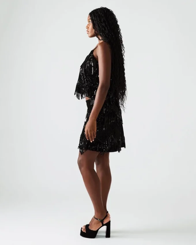 Cindi Paillettenrock Schwarz Cindi Paillettenrock Schwarz