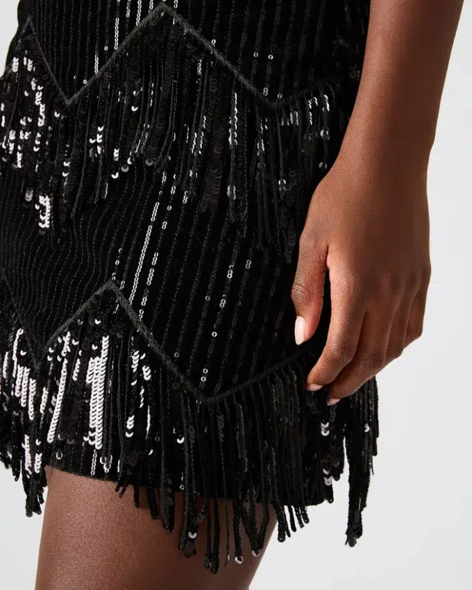 Cindi Paillettenrock Schwarz Cindi Paillettenrock Schwarz