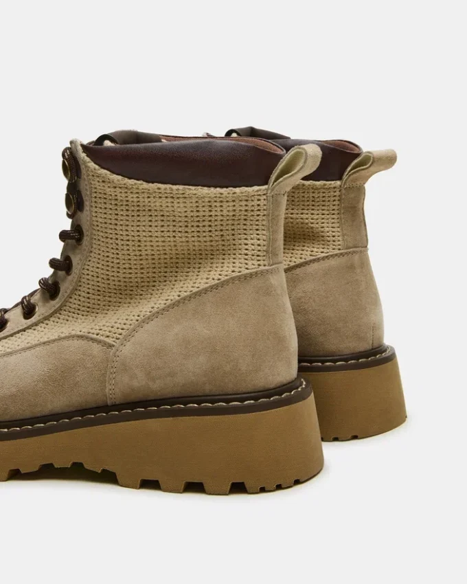 Cino Taupe Wildleder Cino Taupe Wildleder